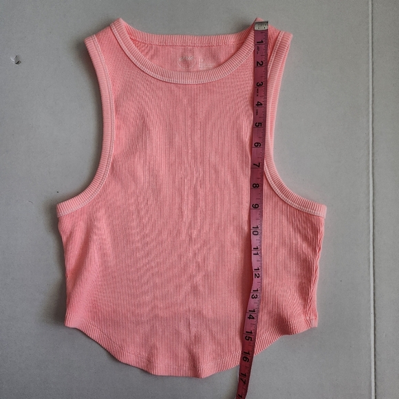 Aerie Ribbed crop tank top - Picture 6 of 8
